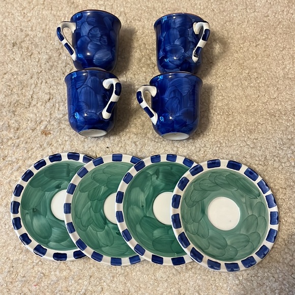 8 Piece Espresso set - Picture 2 of 4